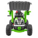 Elektrinis traktorius žalias KINGDOM